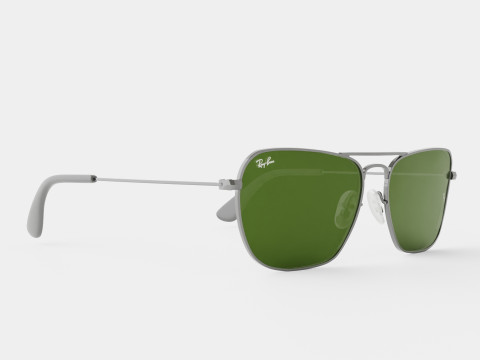 Ray-Ban - RB3610 913971 Sunglasses 3D Model