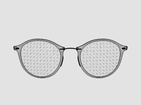 Ray-Ban - RB4242 620113 Sunglasses 3D 模型