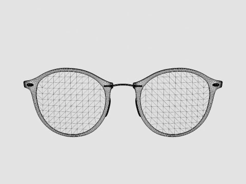 Ray-Ban - RB4242 620113 Sunglasses 3D Model