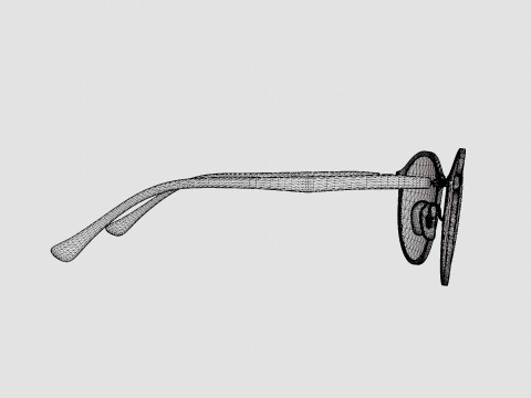 Ray-Ban - RB4242 620113 Sunglasses 3D 模型