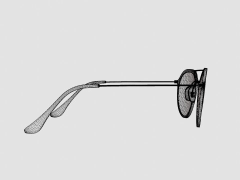 Ray-Ban - RB4253 62923F Sunglasses Modèle 3D