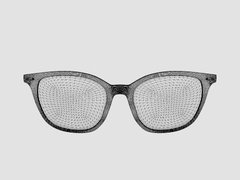 Ray-Ban - RB4297 601S11 Sunglasses 3D Model