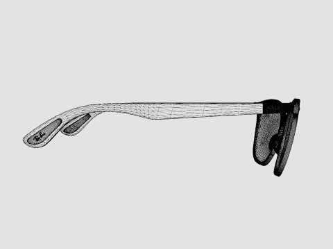 Ray-Ban - RB4297 601S11 Sunglasses 3D Model