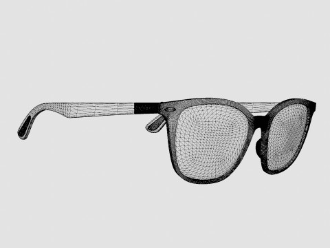 Ray-Ban - RB4297 63318G Sunglasses 3D Модель