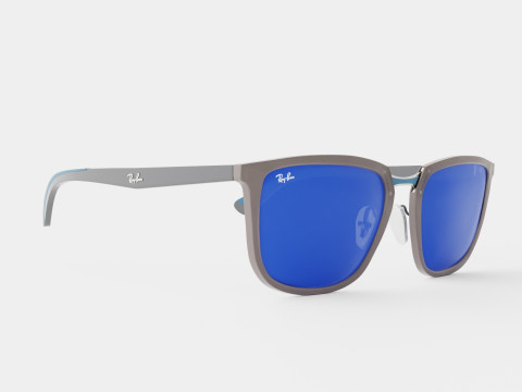 Ray-Ban - RB4303 636355 Sunglasses 3D Model