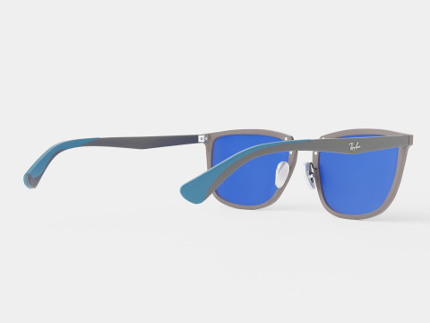 Ray-Ban - RB4303 636355 Sunglasses 3D Model