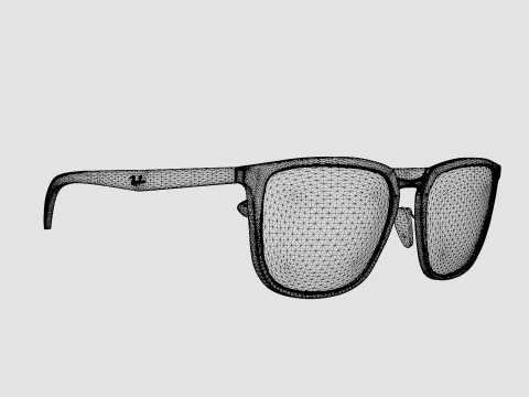 Ray-Ban - RB4303 636355 Sunglasses 3D Model