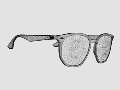 Ray-Ban - RB4306 643280 Sunglasses 3D 모델
