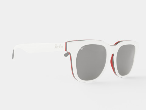 Ray-Ban - RB4368 65196G Sunglasses 3D Model