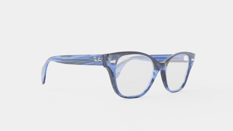 Ray-Ban - RX0880 8053 Glasses Modelo 3D .c4d .max .obj .3ds .fbx .stl .blend