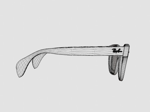 Ray-Ban - RX0880 8053 Glasses Modelo 3D