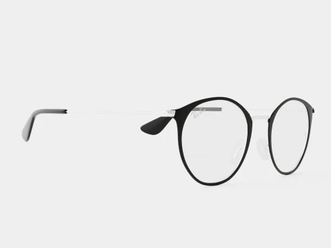 레이밴 - RY 주니어 비스타 RY1053 4064 안경 3D 모델