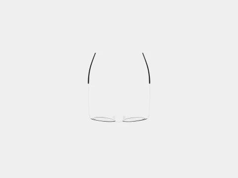 레이밴 - RY 주니어 비스타 RY1053 4064 안경 3D 모델