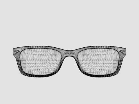 Ray-Ban - RY1531 3702 Glasses 3D 模型
