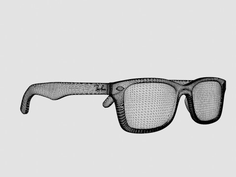 Ray-Ban - RY1531 3702 Glasses 3D 模型