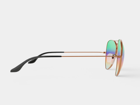 Ray-Ban Aviator - RB3025 9018C3 Sunglasses 3D Model