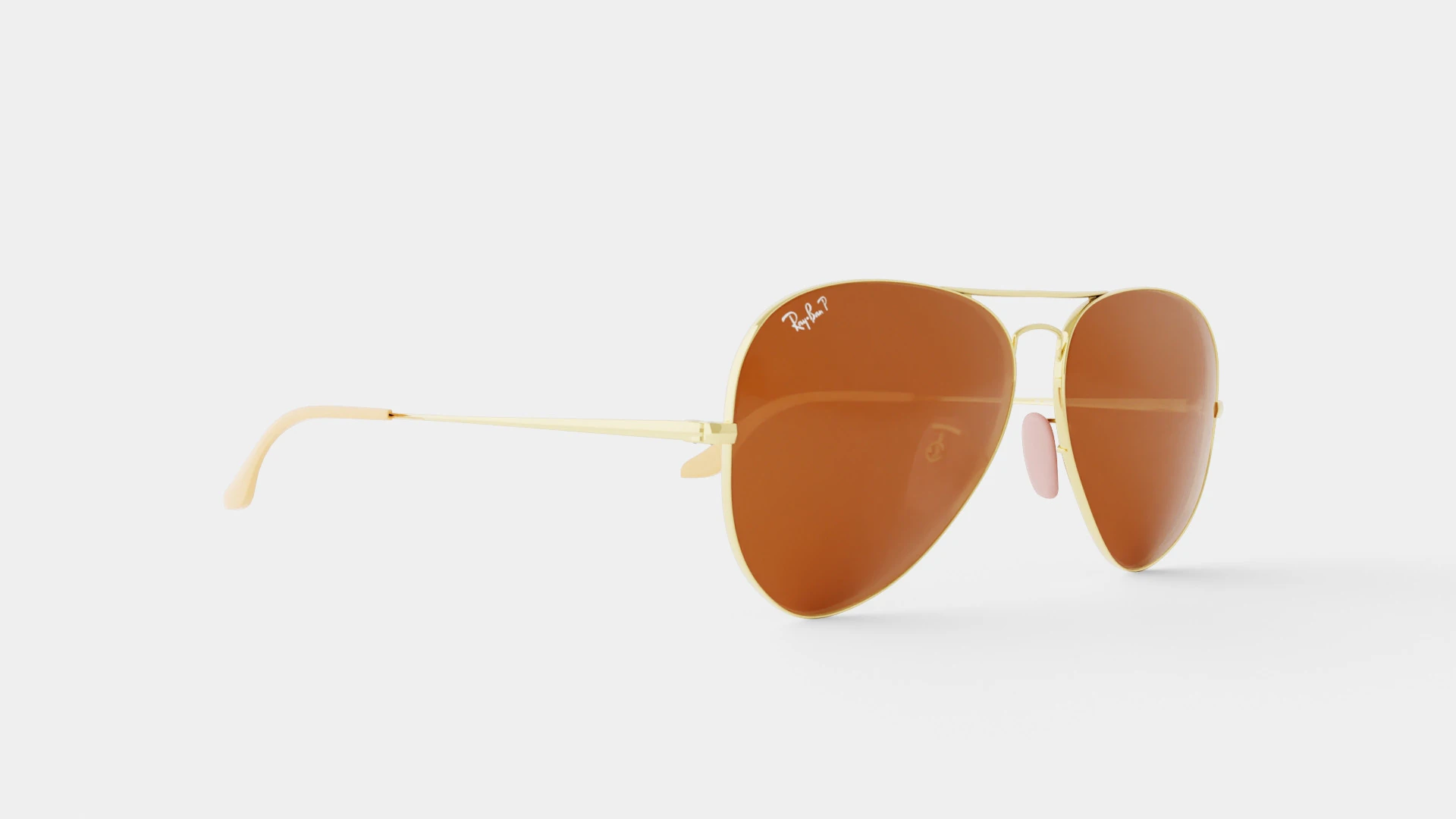 Ray-Ban Aviator Metal II - RB3689 906447 Sunglasses 3D Model .c4d .max .obj .3ds .fbx .stl .blend 