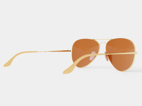 Ray-Ban Aviator Metal II - RB3689 906447 Sunglasses 3D Model