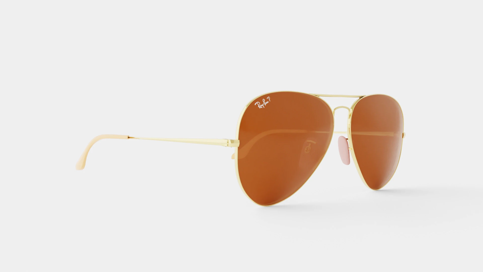 Ray-Ban Aviator Metal II - RB3689 906447 Sunglasses 3D Model .c4d .max .obj .3ds .fbx .stl .blend 
