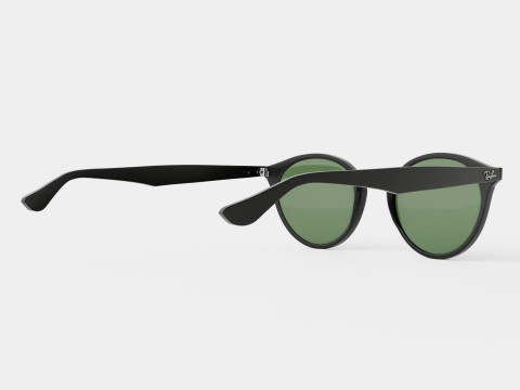 Ray-Ban Blaze RB4380N - RB4380N Sunglasses Modèle 3D