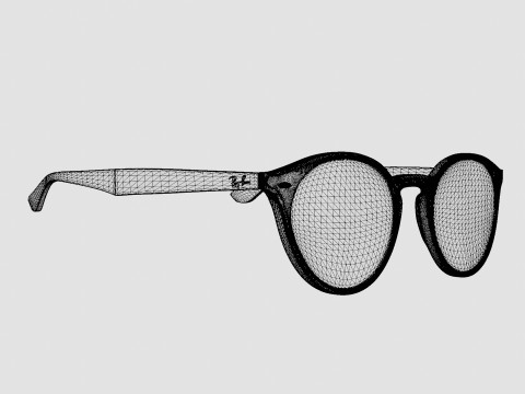 Ray-Ban Blaze RB4380N - RB4380N Sunglasses Modèle 3D