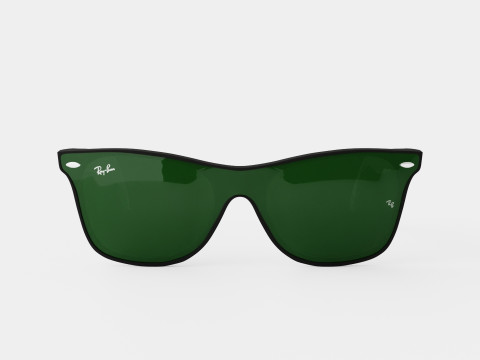 Ray-Ban Blaze Wayfarer - RB4440N Sunglasses 3Dモデル
