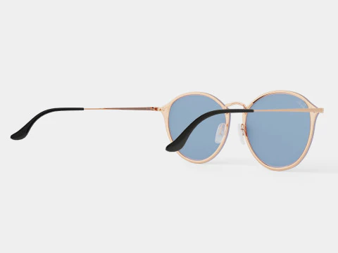 Ray-Ban Blaze round - RB3574N 90351U Sunglasses 3D Model