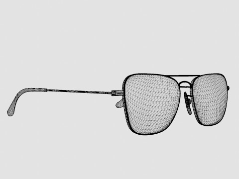 Ray-Ban Caravan - RB3136 9155AI Sunglasses 3D 모델