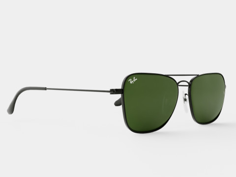Ray-Ban Caravan - RB3136 W3338 Sunglasses 3D Model