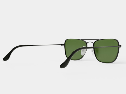 Ray-Ban Caravan - RB3136 W3338 Sunglasses 3D 모델