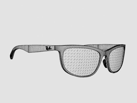 Ray-Ban Chromance - RB4265 601SA1 Sunglasses 3D Model