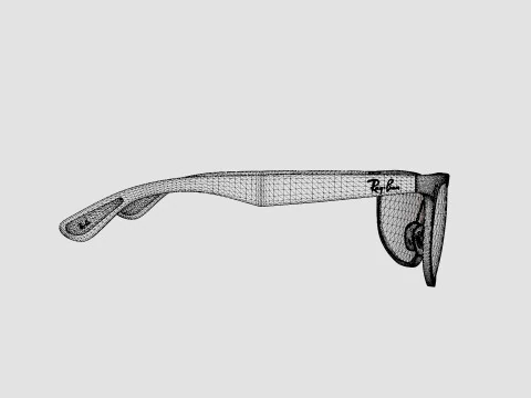 Ray-Ban Chromance - RB4265 601SA1 Sunglasses 3D Model