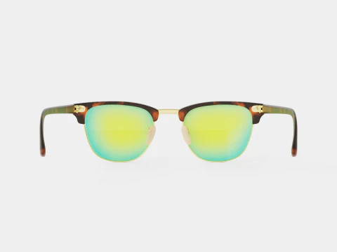 Ray-Ban Clubmaster - RB3016 114519 Sunglasses 3D Model
