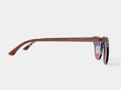 Ray-Ban Clubmaster - RB3016 12753B Sunglasses 3D Model