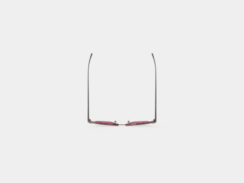 Ray-Ban Clubmaster - RB3016 12753B Sunglasses Modèle 3D