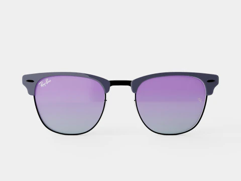 Ray-Ban Clubmaster - RB3016 1278T6 Sunglasses 3D Model