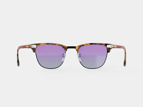 Ray-Ban Clubmaster - RB3016 1278T6 Sunglasses 3D Model