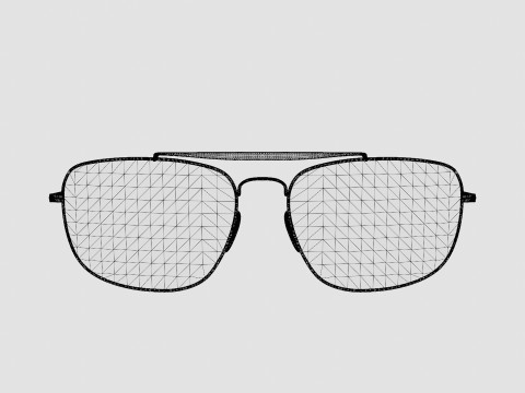 Ray-Ban Colonel - RB3560 910443 Sunglasses 3D Modell