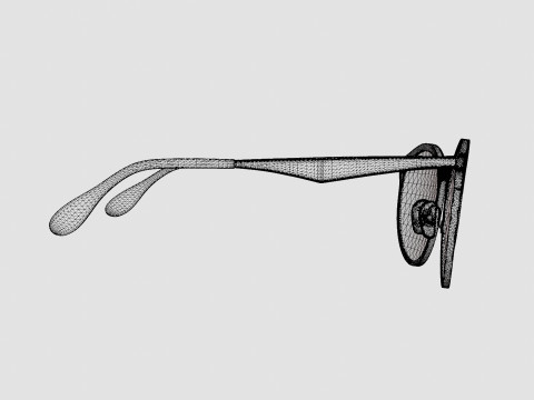 Ray-Ban Emma - RB4277 6306T3 Sunglasses 3D मॉडल