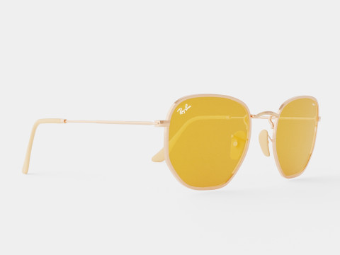 Ray-Ban Hexagonal Washed Evolve - RB3548N 91310Z Sunglasses 3Dモデル