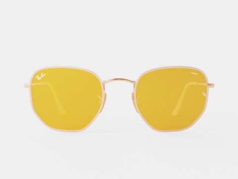 Ray-Ban Hexagonal Washed Evolve - RB3548N 91310Z Sunglasses 3Dモデル
