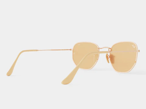 Ray-Ban Hexagonal Washed Evolve - RB3548N 9131S0 Sunglasses 3D Model