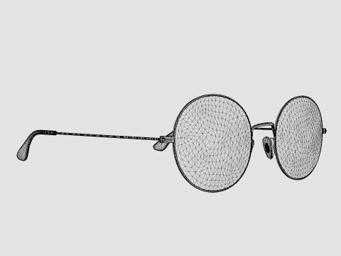 Ray-Ban Ja-Jo - RB3592 901371 Kacamata Hitam Model 3D