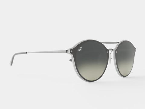 Ray-Ban Junior Sole - 0RJ9067SN 53 Sunglasses Modelo 3D
