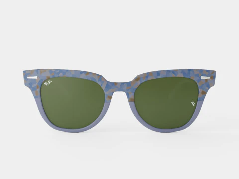 Ray-Ban Meteor - RB2168 128831 Sunglasses 3D Model