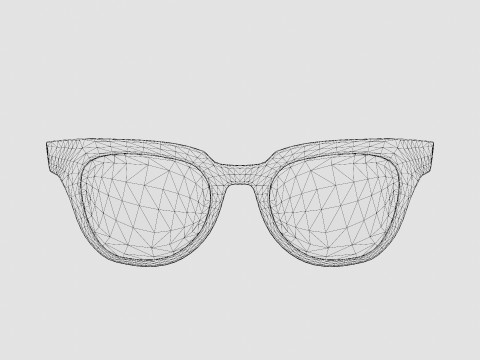Ray-Ban Meteor - RB2168 128831 Sunglasses 3D Model