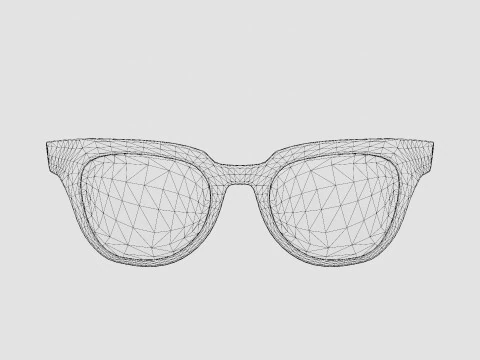 Ray-Ban Meteor - RB2168 128831 Sunglasses 3D Model