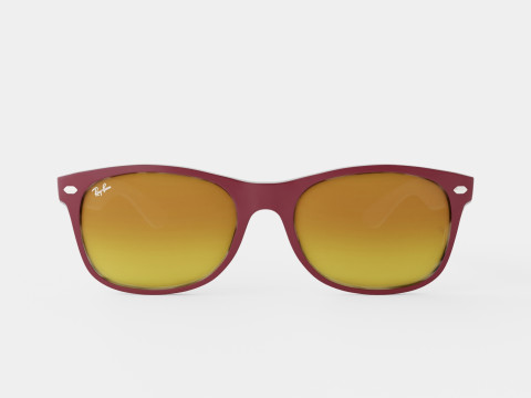 Ray-Ban New Wayfarer - RB2132 605485 Sunglasses 3D-Modell