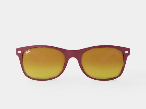 Ray-Ban New Wayfarer - RB2132 605485 Sunglasses 3D Model