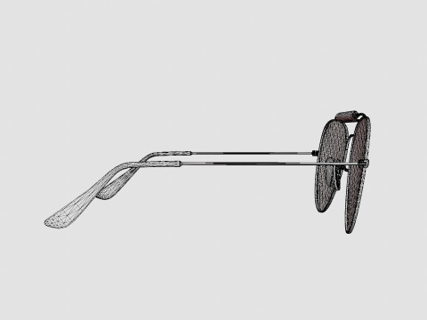 Ray-Ban Outdoorsman craft - RB3422Q 9041 Sunglasses Modello 3D